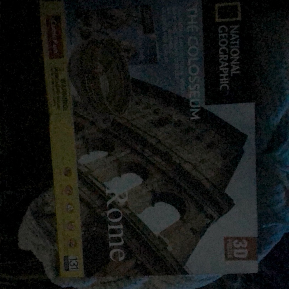 National Geographic 3d coliseum puzzle